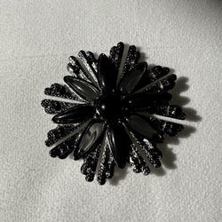 Large flower brooch