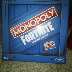 Fortnite Account Monopoly Collectors Board Game New Sealed