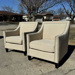 Set Of Modern Arm Chairs