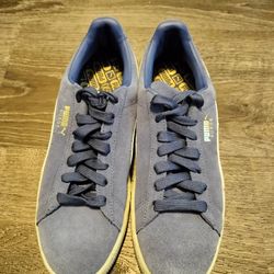 Puma Light Blue Suede