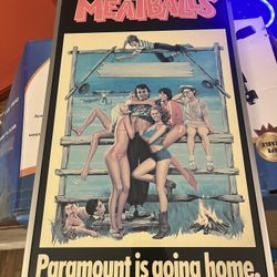 Framed vintage Movie Poster: Meatballs