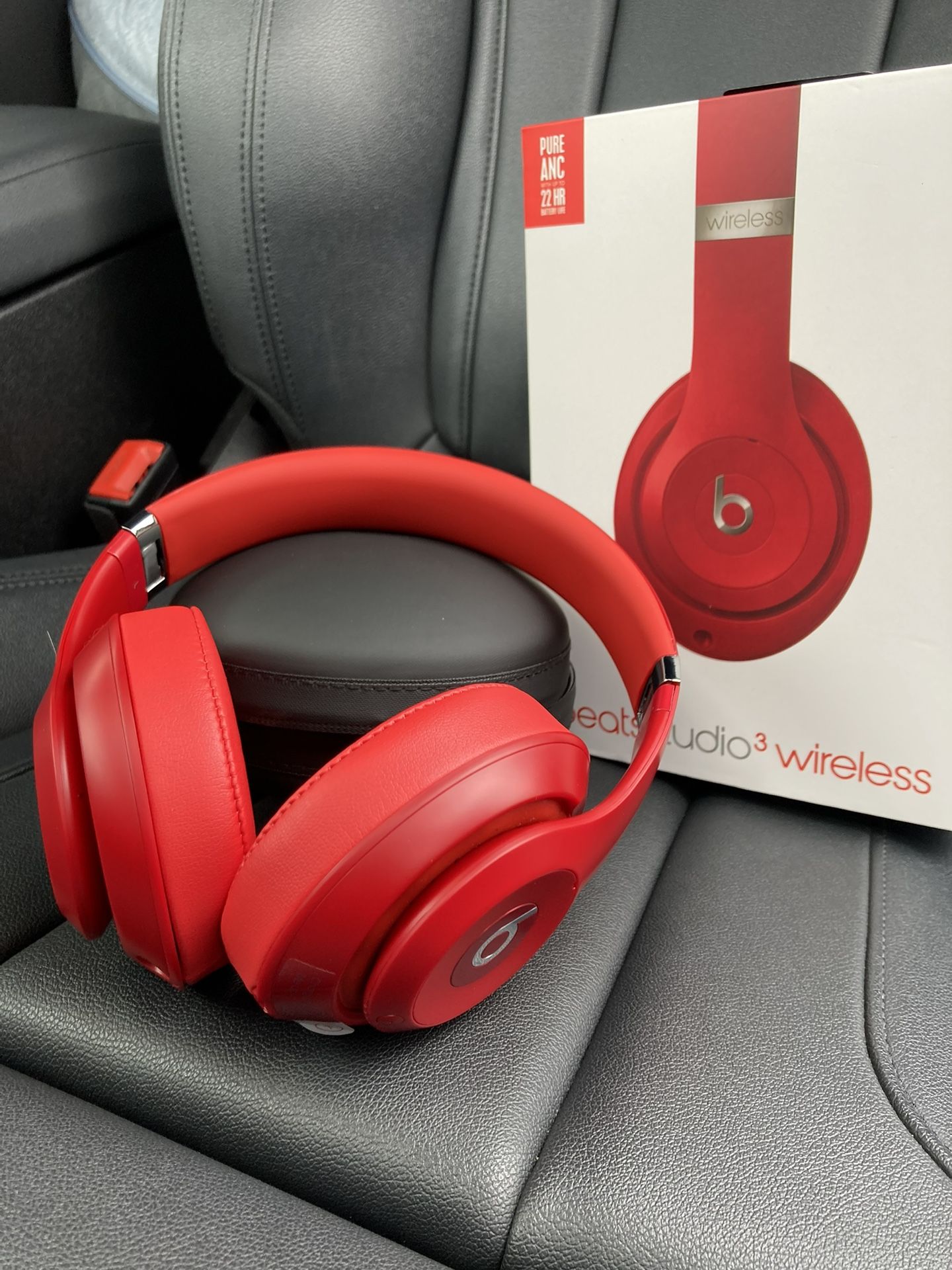 Beats By Dre Beats Studio 3 Wireless Headphones Red