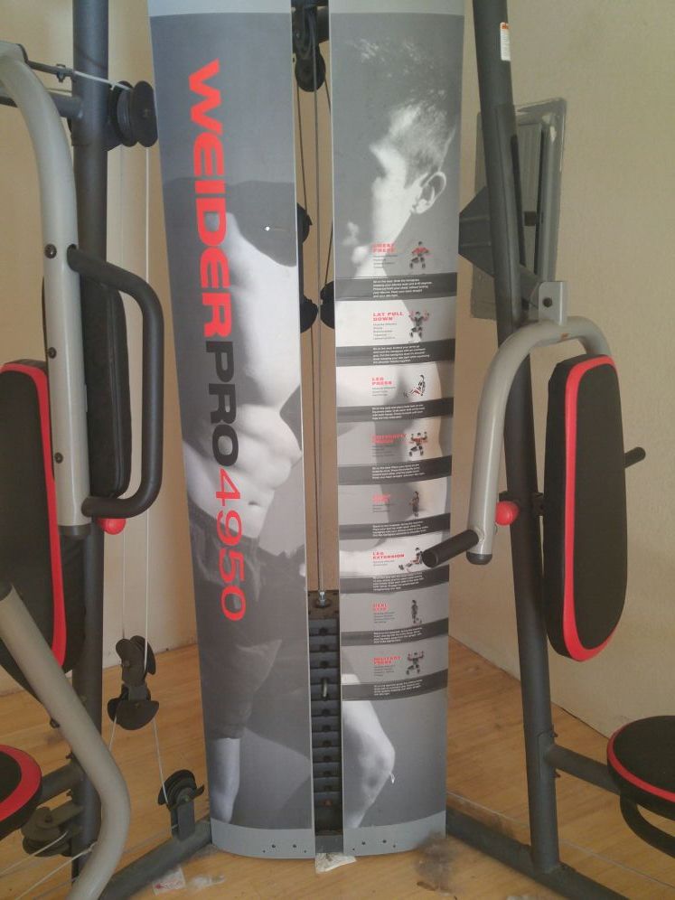 Weider Pro 4950 Total Gym Weight System for Sale in Modesto, CA OfferUp