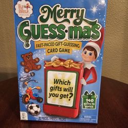 Elf On A Shelf Merry Guess-mas Card Game