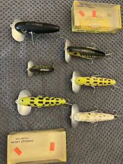 Vintage Fred Arbogast jitterbugs