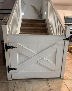 Custom Farmhouse Stair Gate