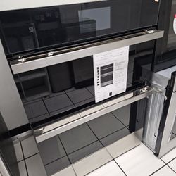 30" JENN AIR MICROWAVE OVEN COMBO STAINLESS STEEL 