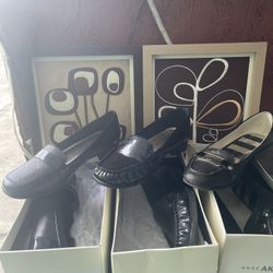 3 Pares De Zapatos Anna Klein Sizes 8