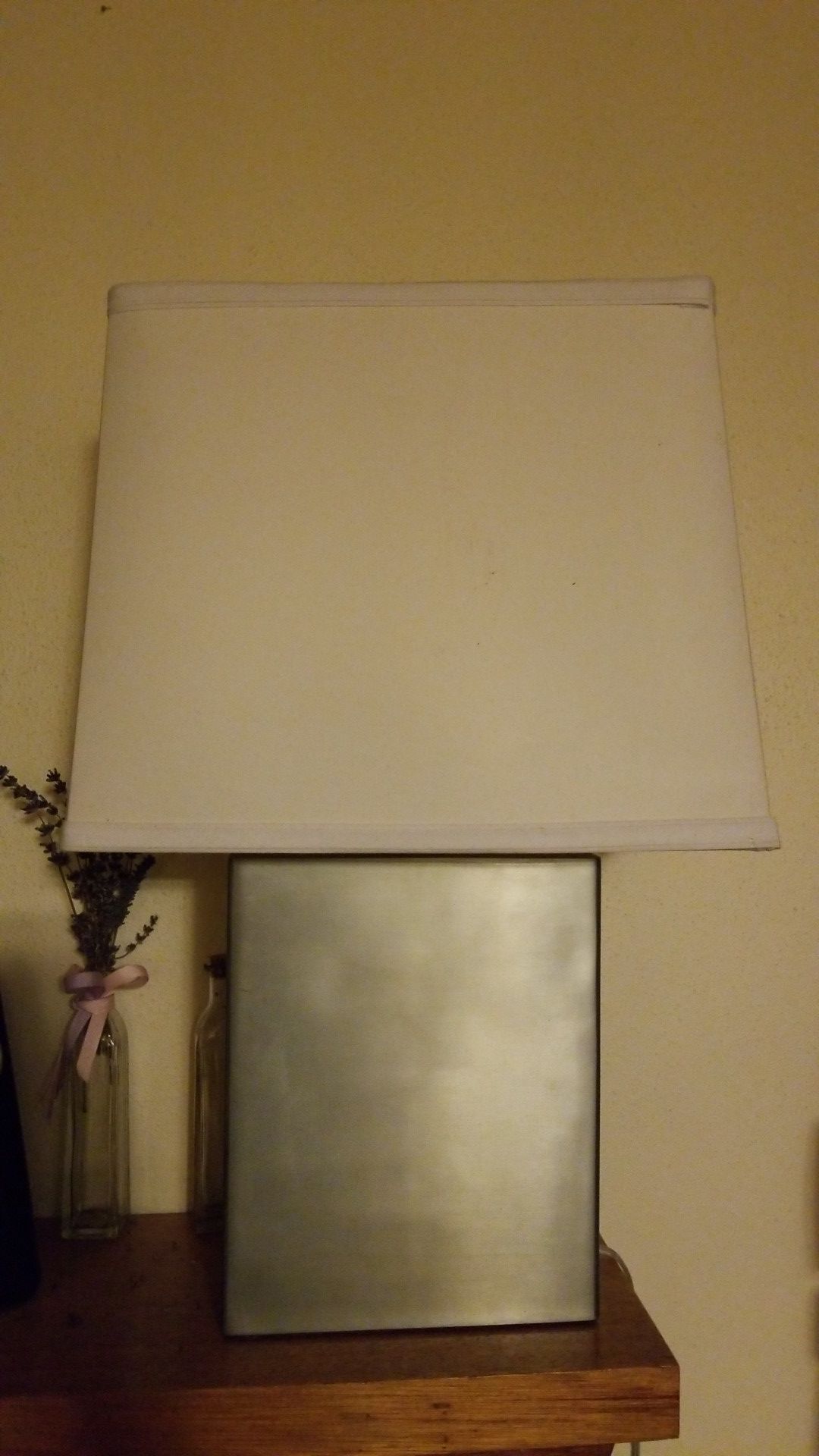 Modern desk lamp. Sturdy 23" height