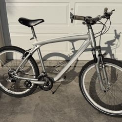 BMW bike mountain bicycle 26 inch front suspension all tuned up, high end bike 24 Speed