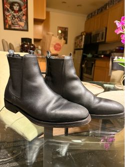 AllSaints black Chelsea boots size 11