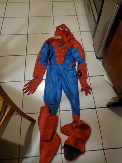 Spiderman Costume 10/12