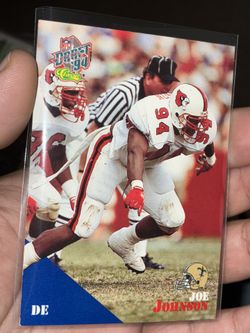 Joe Johnson Rookie Card SAINTS Hall of Fame