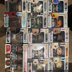 Funko Pop Lot, All Together 
