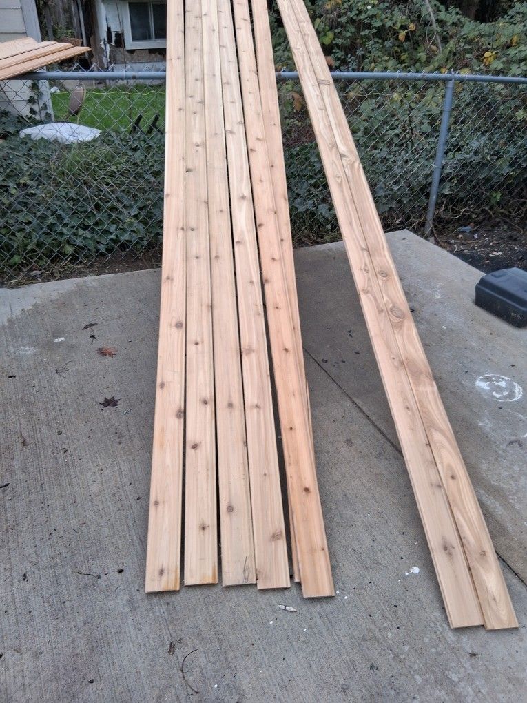  Western Red Cedar Tongue And Groove Boards 