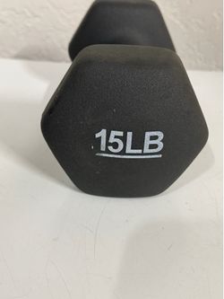 15 pound dumbbell