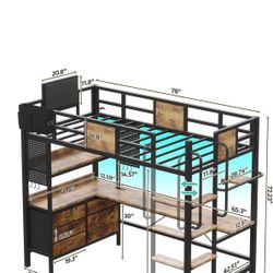 Loft Bed With Desk
