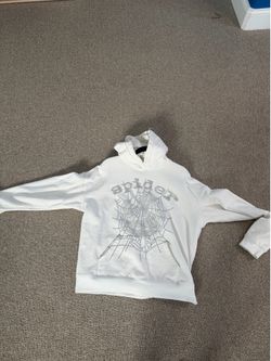 Sp5der rhinestone hoodie