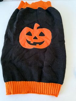Halloween dog sweater L/XL
