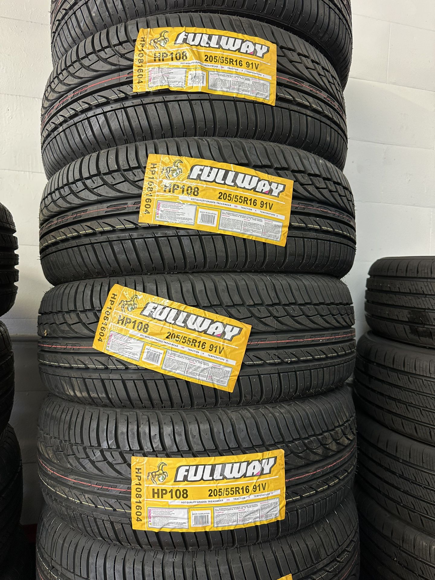205-55-16 FULLWAY ALL-SEASON TIRE SETS ON SALE‼️ ALL MAJOR BRANDS AND SIZES AVAILABLE‼️