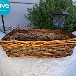 Woven Wicker Basket
