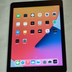 EXCELLENT CONDITION BLACK APPLE iPad 6 LOW PRICE 