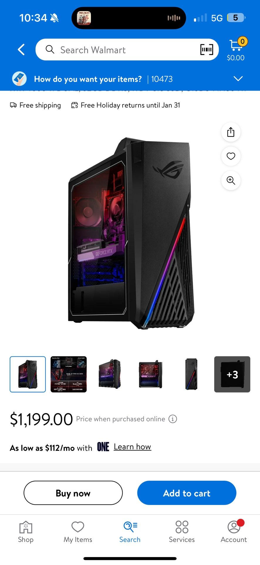 PC GAMING RTX 4060 TI