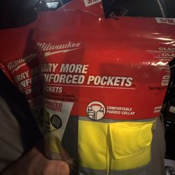 Milwaukee High Visibility Safety Vest (Class 2) – Brand New! Size S/M