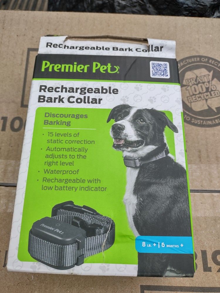 Premier Pet Rechargeable Bark Collar