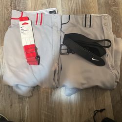 Easton Baseball Pants /Nike Belts