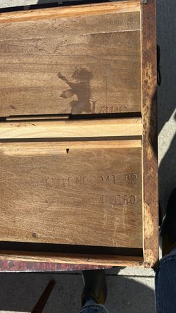 Lane brand side table