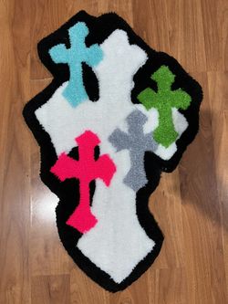 Chrome Hearts Cross Rug