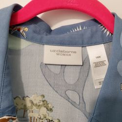 LIZ CLAIBORNE TOP /SIZE 14 W 