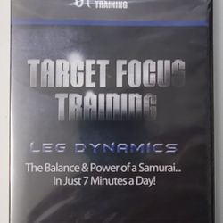 Target Focus Training Leg Dynamics Balance & Power of a Samurai Kickboxing DVD 