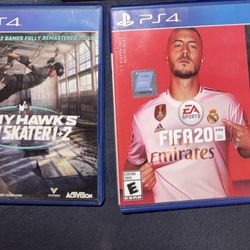 FIFA 20 + Tony Hawk Pro Skater 1+2 – Very Good Condition