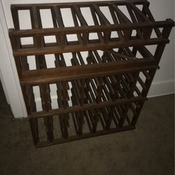 2 Wine Racks And A Good Size Drawer/cubby