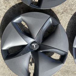 Tesla Hubcaps