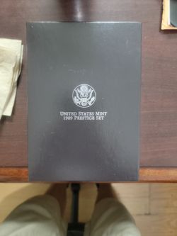 1989 prestige proof set original Box and papers