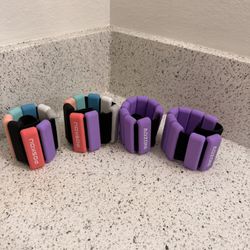 Pair Of Wrist/Ankle Weight, 1lb Each, Set of 2