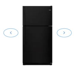 Black Whirlpool Fridge