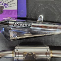 Brock's Exhaust For The Suzuki Gsx8 R