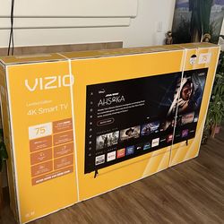 75” VIZIO TV (STILL IN BOX)