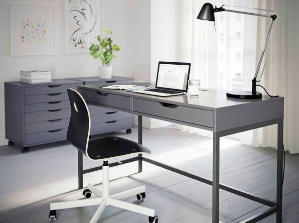 IKEA Alex Desk (Gray)