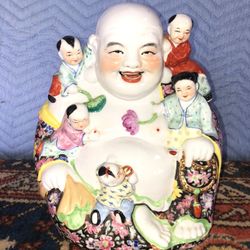 Chinese Porcelain Buddha 