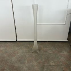 Frosted Eiffel Tower Vase