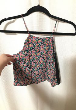 Floral crop top