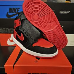 Deadstock Womens Air Jordan 1 Retro High OG (Satin Bred)