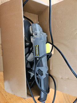 Performax 9-Amp Corded 4-1/2" Slide Switch Angle Grinder