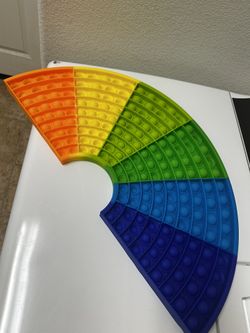 Giant Rainbow Pop It 