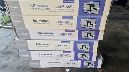 Sanus 26-55 inch wall mounts